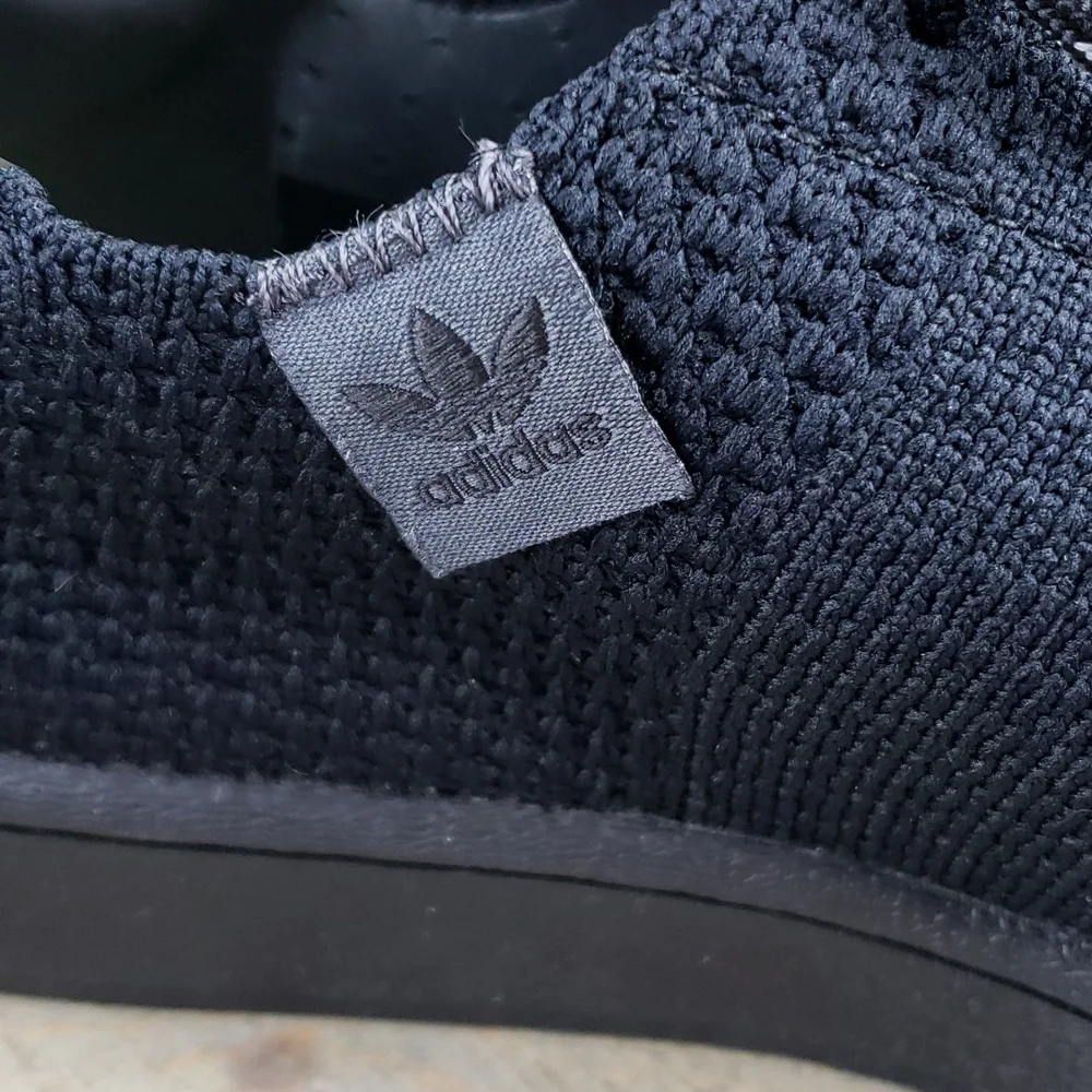adidas PW Superstar PK Originals Pharrell Williams Primeknit Triple Black - Picture 10 of 10